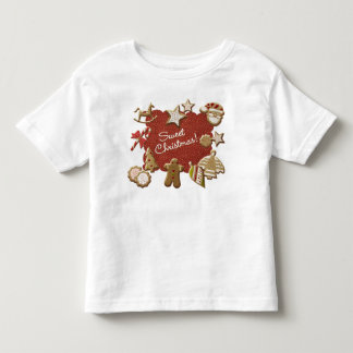クリスマスのクッキー トドラーTシャツ