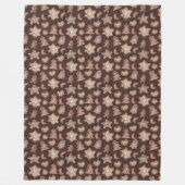 クリスマスのクッキー フリースブランケット (正面)