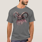 クリスマスのクランプス Tシャツ (正面)