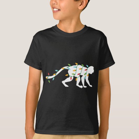 クリスマスのクリスマスギフト動物愛好家リグ Tシャツ (正面)