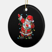 クリスマスのクリスマスビー セラミックオーナメント (左)