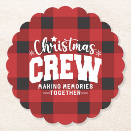 クリスマスのクルーが火傷した ペーパーコースター