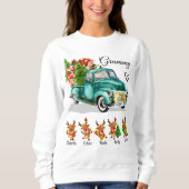 クリスマスのグラミー贈り物 スウェットシャツ (正面)