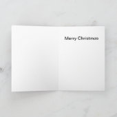 クリスマスのグリーティングカード「Blitzenをゲットしよう」 シーズンカード (内部)