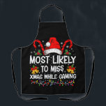 クリスマスのゲーム中恋しく思にクリスマスする可能性が最も高い エプロン<br><div class="desc">クリスマスマッチング恋しく思のゲーム中にクリスマスに最も多い</div>