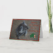 クリスマスのコアラの動物オーストラリアのクリスマスのクリスマス シーズンカード (正面)