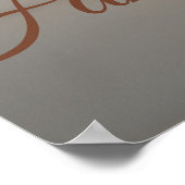 クリスマスのコテージウェルカムポスター ポスター (角)