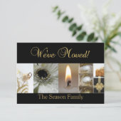 クリスマスのコラージュを移動 エンクロージャーカード (スタンド正面)