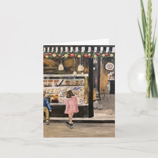 "クリスマスのコラーチェ" テレーズ・クレイマー作 カード (正面)