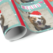 クリスマスのコーギーのサンタの包装紙 ラッピングペーパー (ロールコーナー)