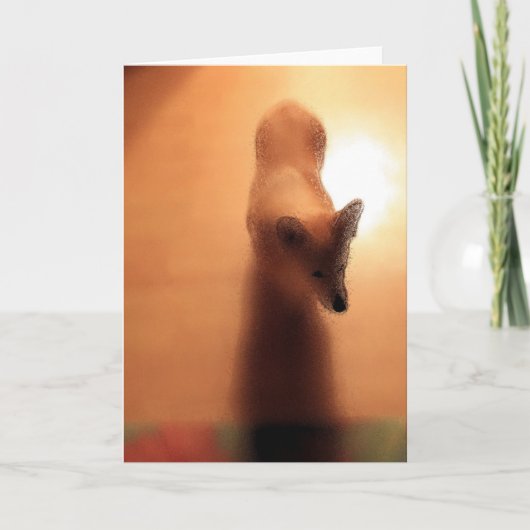 クリスマスのコーギー シーズンカード (正面)