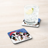 クリスマスのコースターモーの新年 コースター (右側)