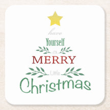 クリスマスのコースター