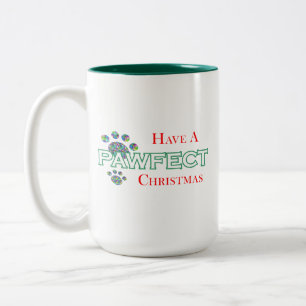 クリスマスのコーヒーマグが美味しい ツートーンマグカップ