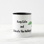 クリスマスのコーヒー・マグ マグカップ (中央)