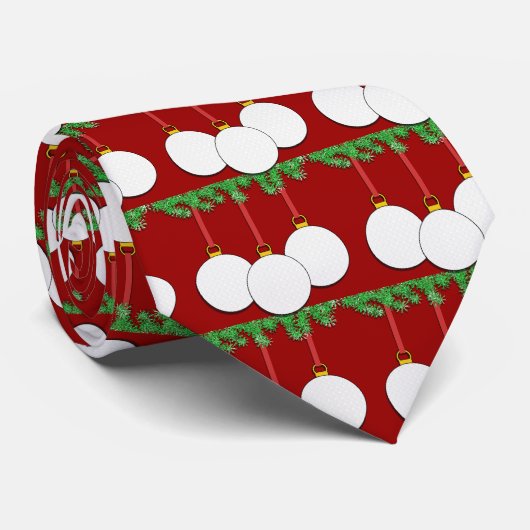 クリスマスのゴルフタイ ネクタイ (ロール)