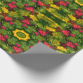 クリスマスのサボテン…..... ラッピングペーパー (角)