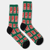 クリスマスのサンタに投票しました ソックス (右)