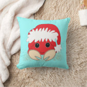 クリスマスのサンタのカニの枕 クッション (ブランケット)