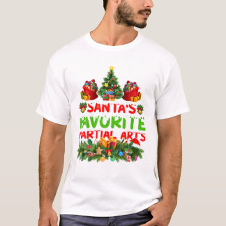 クリスマスのサンタの気に入り Tシャツ