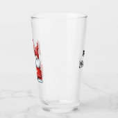 クリスマスのサンタガーデングノーム トラック タンブラーグラス (左)