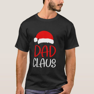 クリスマスのサンタクロースとお揃いのファミリークリスマス Tシャツ