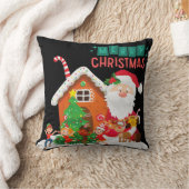クリスマスのサンタクロースの飾り クッション (ブランケット)