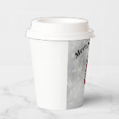 クリスマスのサンタクロース 紙コップ (右)