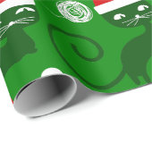 クリスマスのサンタ ラッピングペーパー (ロールコーナー)