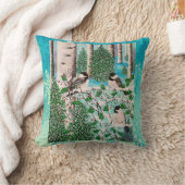 クリスマスのシクシクおしゃべりピロー クッション (ブランケット)