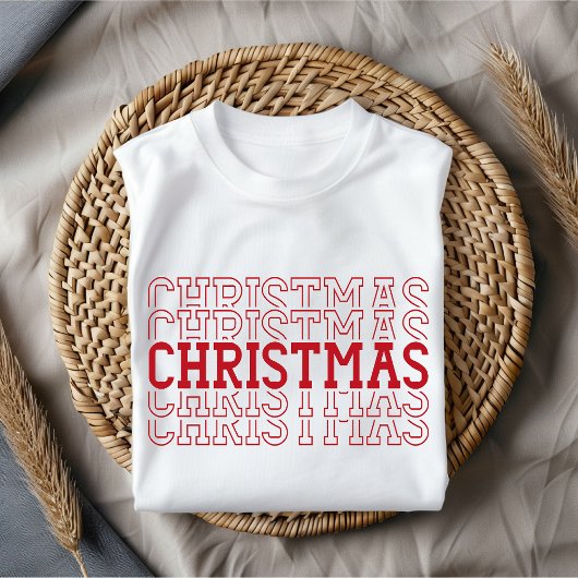 クリスマスのシャツ、家族のためのメリークリスマスシャツ Tシャツ
