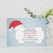 クリスマスのシャワーの招待状 招待状 (スタンド正面)