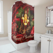 クリスマスのシャワー・カーテン シャワーカーテン (インサイチュ)