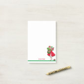 クリスマスのショッピングハイヒール名のギフトの追加 ポストイット (デスク上)