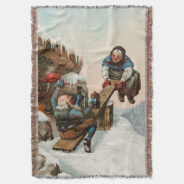 クリスマスのシーソー Wilhelm Larsen スローブランケット