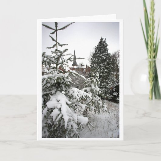 クリスマスのシーン シーズンカード (正面)