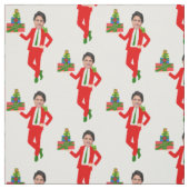 クリスマスのジャスティントルデオ ファブリック (見本)