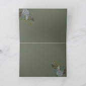 クリスマスのジュンコ鳥 カード (内部)