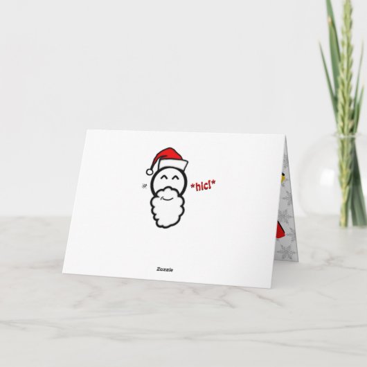 クリスマスのジョーク(ホリデー・エッグノッグ) ホリデー・カー シーズンカード (裏面)