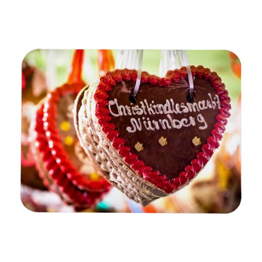 クリスマスのジンジャーパン マグネット (横)