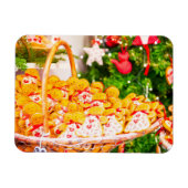 クリスマスのジンジャーパン マグネット (横)