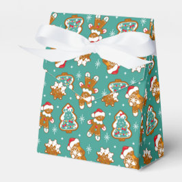 クリスマスのジンジャーブレッドクッキー フェイバーボックス