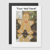 クリスマスのジンジャーブレッドマン (正面/裏面)