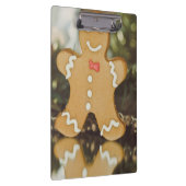 クリスマスのジンジャーブレッドマン クリップボード (右)
