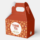 クリスマスのジンジャーブレッ赤と白ド フェイバーボックス (正面)