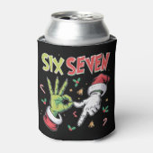 クリスマスのスケルトン 6 7 メメ Xmas 缶クーラー (缶正面)