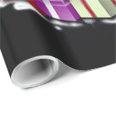 クリスマスのスタイルの馬 ラッピングペーパー (ロールコーナー)