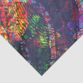 クリスマスのステンドグラスのデザインのティッシュペーパー 薄葉紙 (詳細)