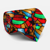 クリスマスのステンドグラスのネクタイ ネクタイ (ロール)