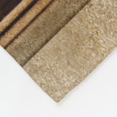 クリスマスのストッキングおよび暖炉のフリースブランケット フリースブランケット (角)